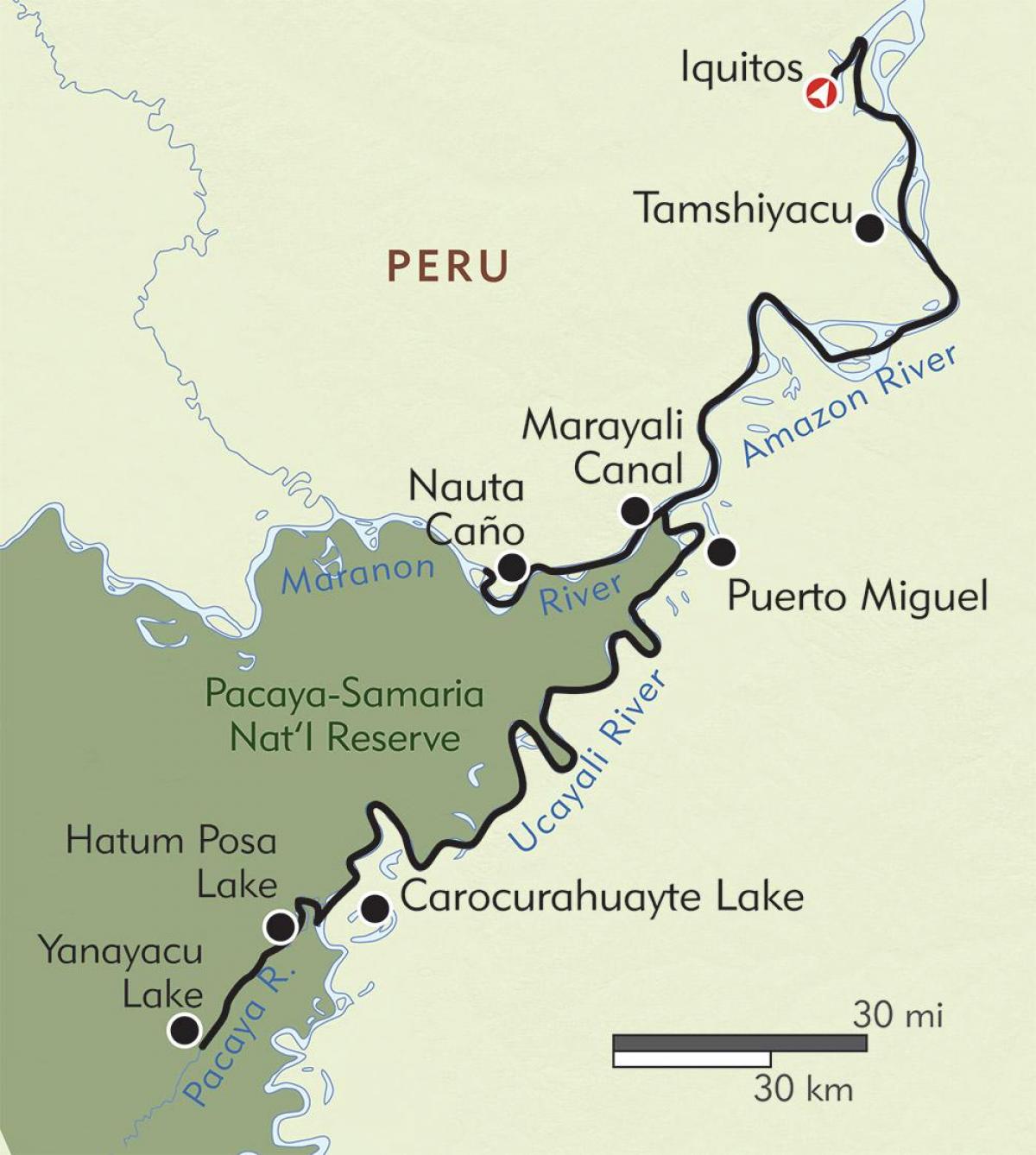 amazon Peru göster