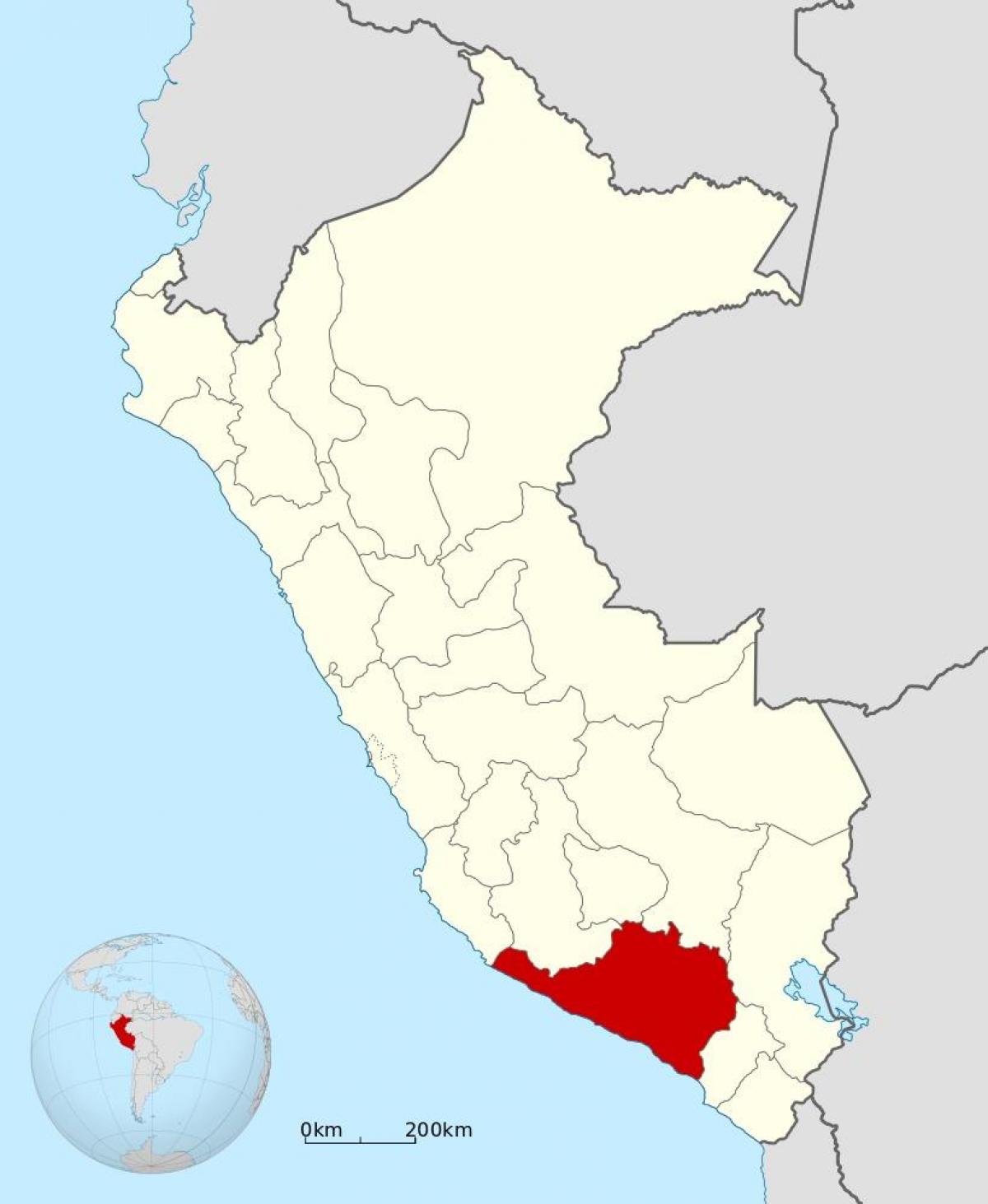 tesis içi Peru haritası 