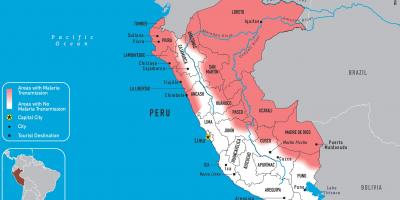 Peru haritası sıtma