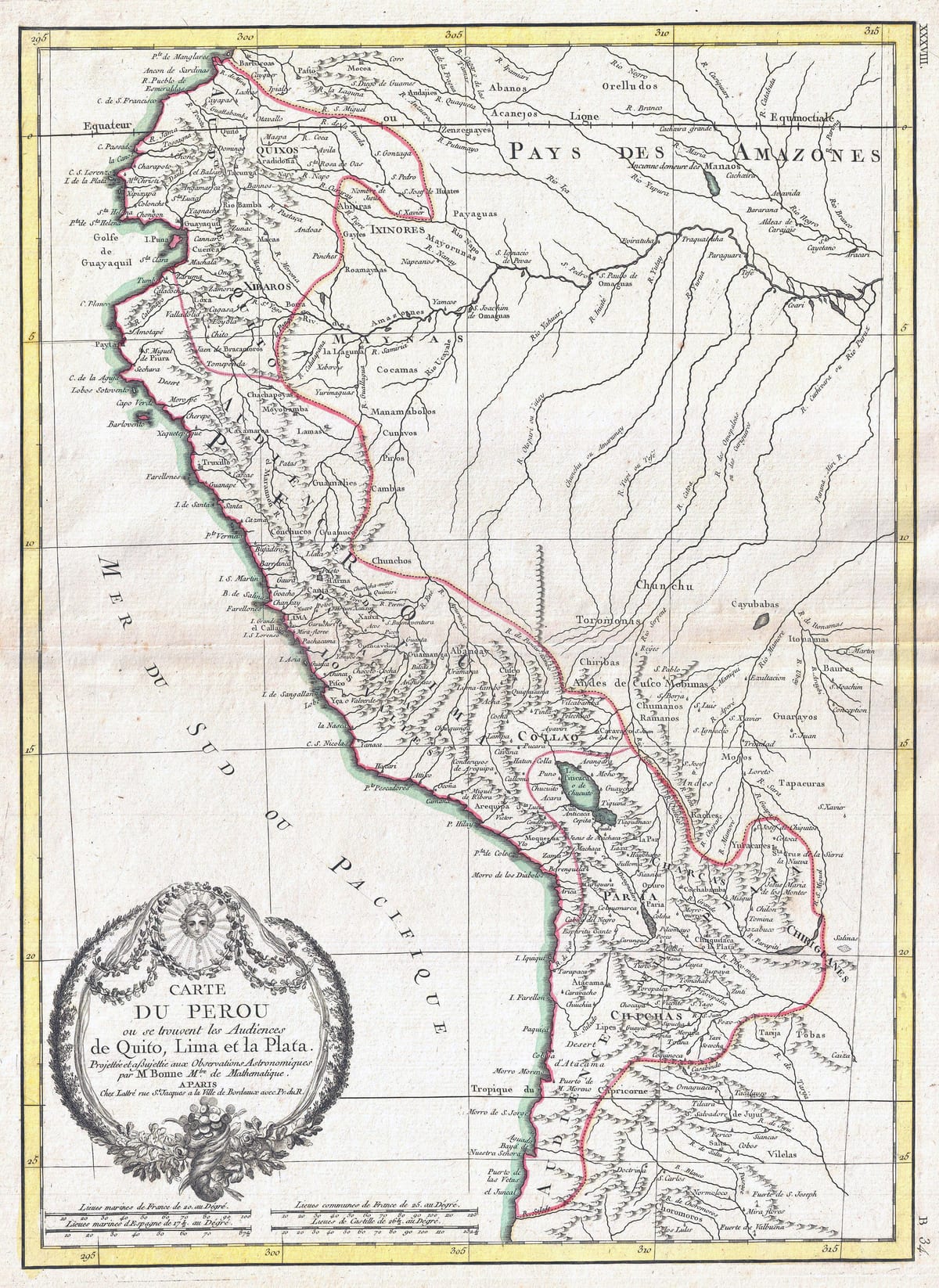 Peru eski harita
