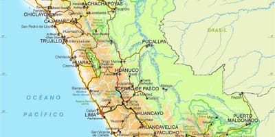 Peru Andes Dağları göster 
