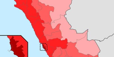 Peru haritası