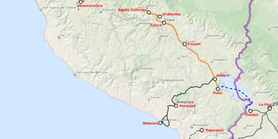Peru tren göster